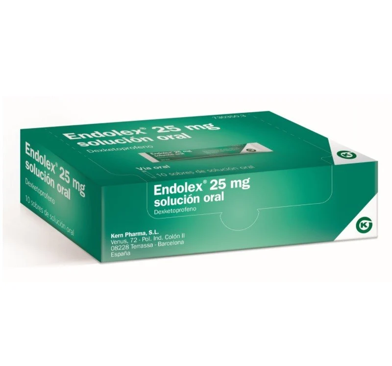 ENDOLEX 25mg Solución Oral 10 Sobres