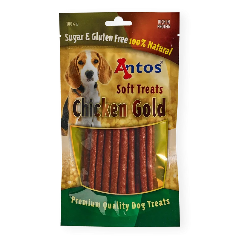 Snack Natural Chicken Gold 100 g Antos