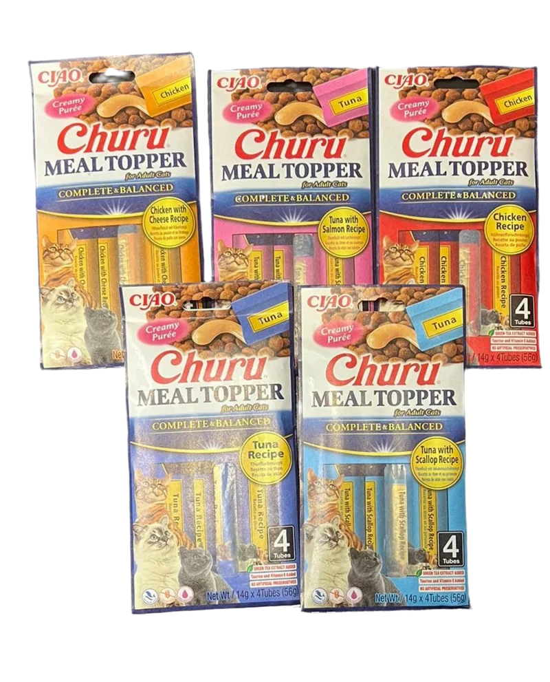 Inaba | Pack Multisabor Meal Topper (5x4x14g)