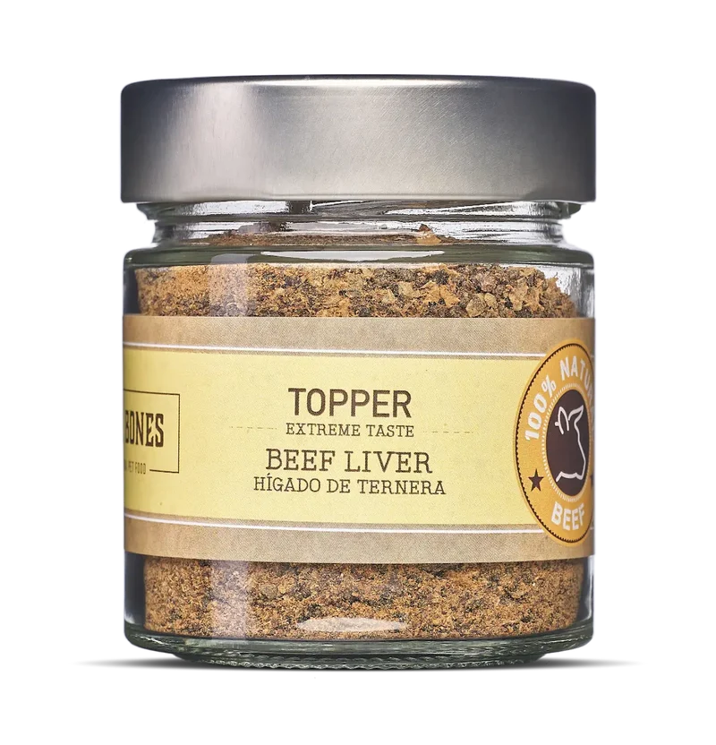 Mr. Bones | Topper de higado de ternera - Complemento natural(100g)