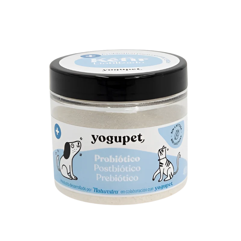 Yogupet | Kéfir Liofilizado con Probiótico, Prebiótico y Postbiótico 40g