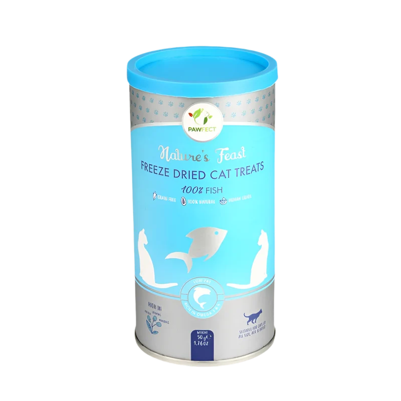 Pawfect | Freeze Bites Pescado para gatos (50g)