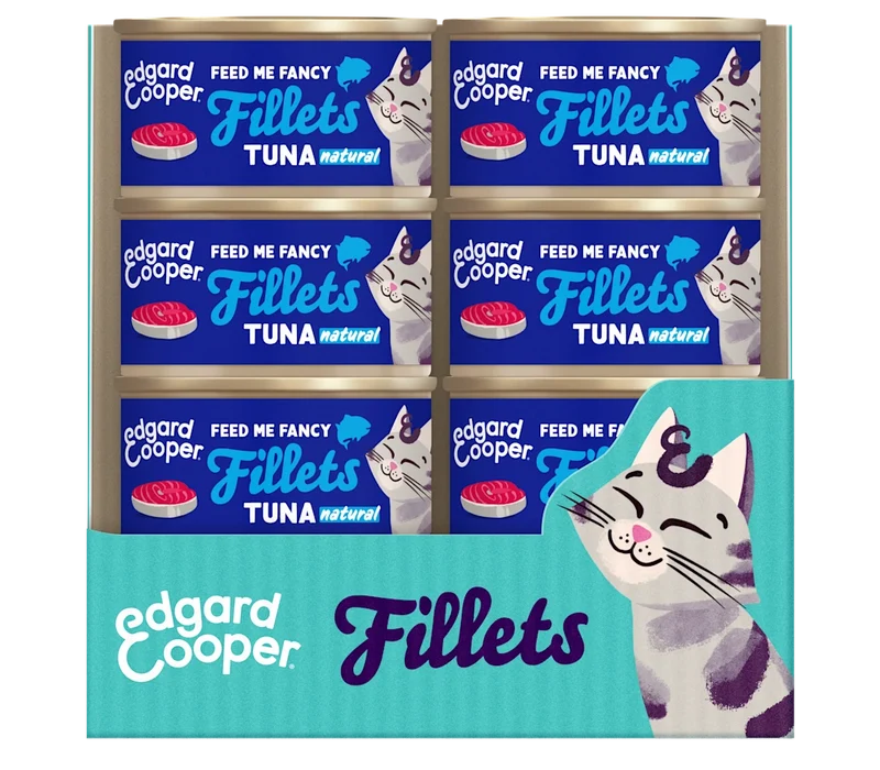 Edgard & Cooper | Filetes de atún (24x70g)