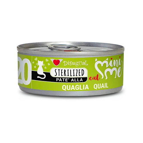Disugual | Mini me 20 Esterilizados - Codorniz (12x85g)