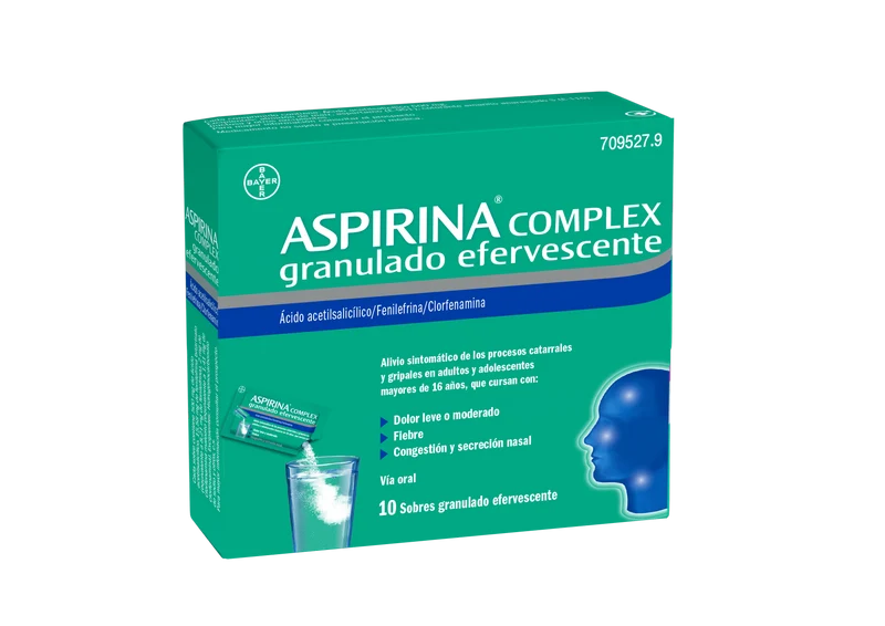 Aspirina Complex 10 Sobres Efervescentes