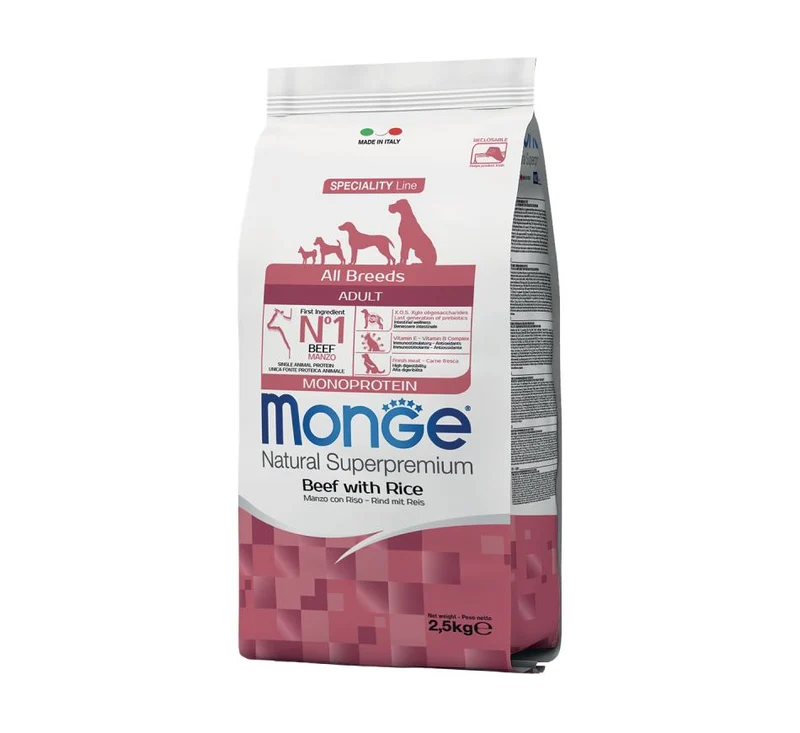 Monge All Breeds Adult - Vaca & arroz