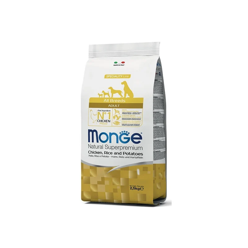Monge All Breeds Adult - Frango,arroz & batatas