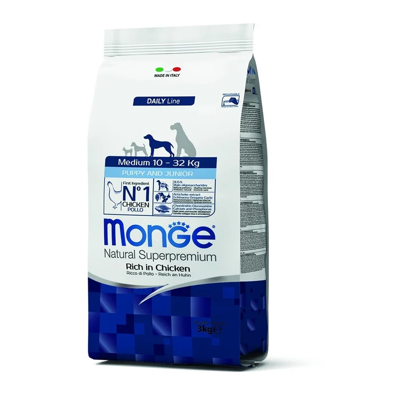 Monge Cão Daily Line Medium - Puppy & Junior