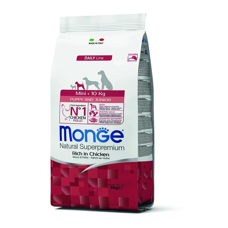 Monge Cão Daily Line Mini - Puppy & Junior 3 Kg