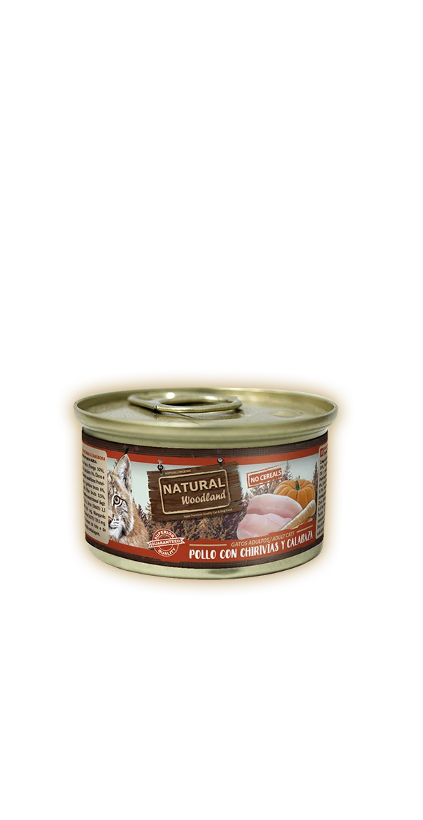 Natural Woodland | Pollo con chirivias y calabaza (85g)