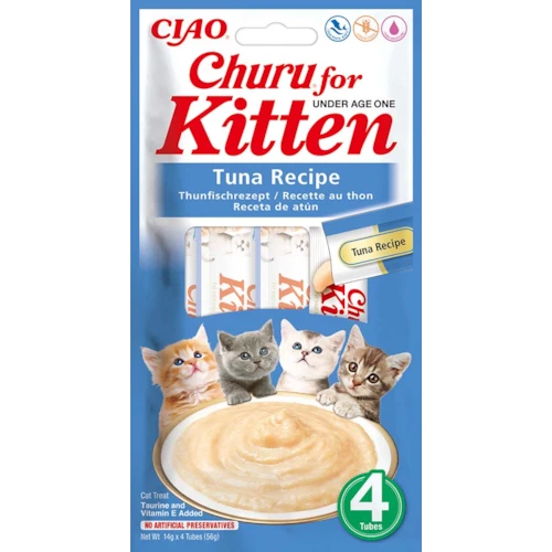 Churu Cat Kitten Receita de Atum 56g