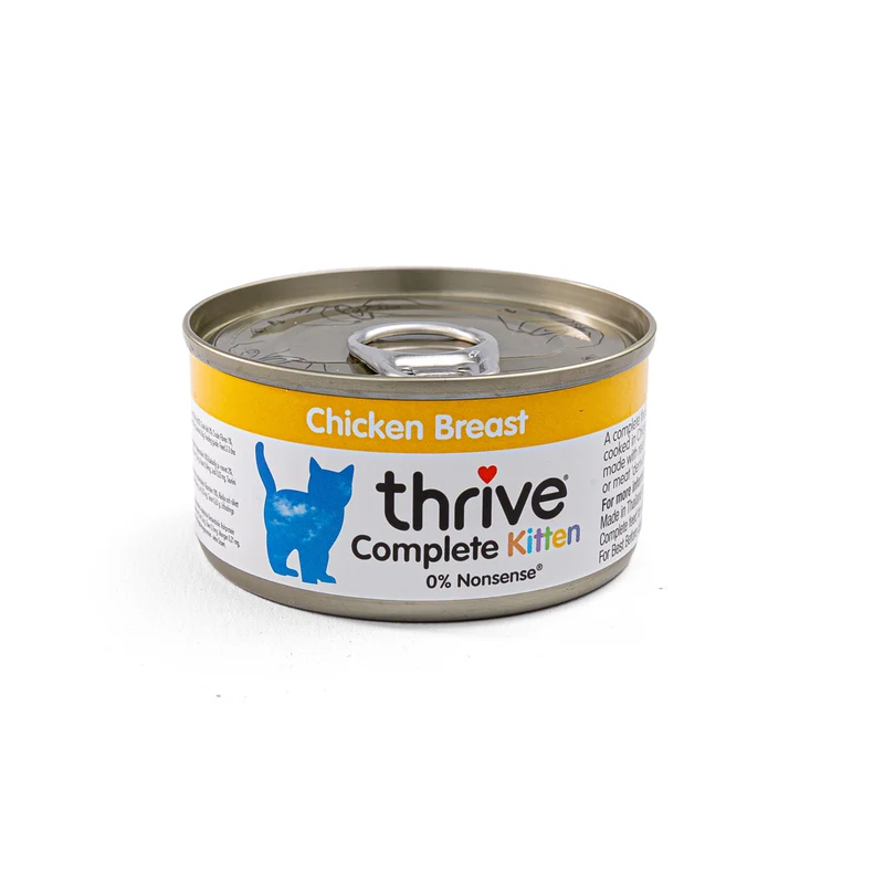 Thrive | Pechuga de Pollo – Kitten (75 g)