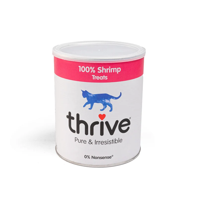 Thrive | Snacks Liofilizados - Gamba para Gatos (110g)