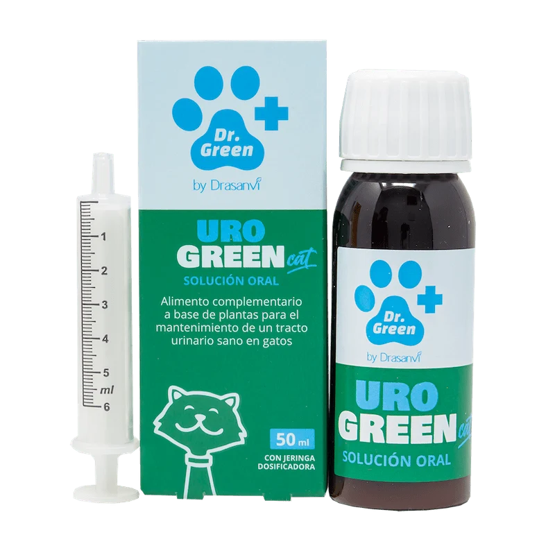 Dr. Green | Urogreen Cat Solucion Oral (50ml) - Apoyo urinario natural