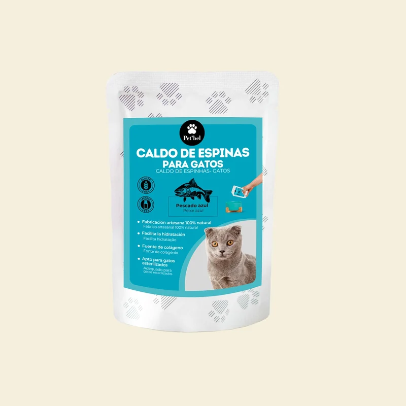 Pet Bel | Caldo de espinas de pescado nórdico (100ml)