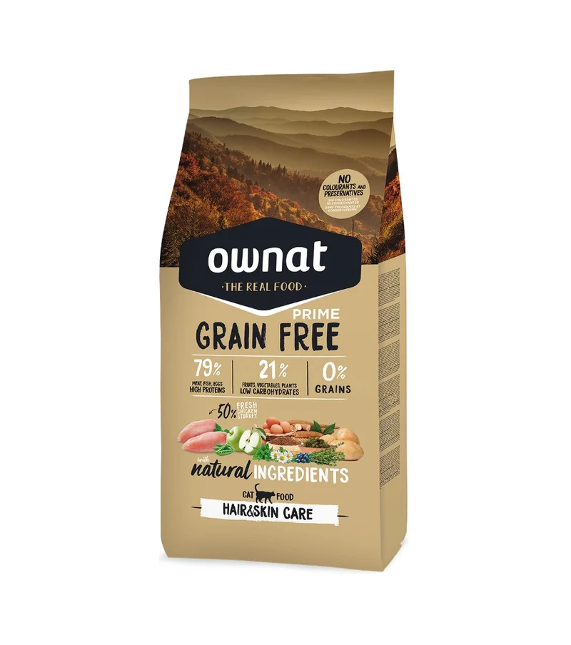 Ownat Cat Grain Free Prime Hair & Skin Care