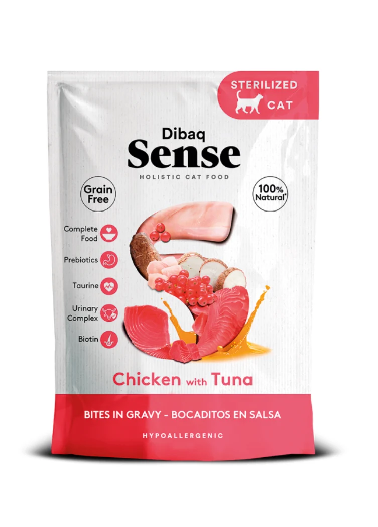 Dibaq | Sense Bites - Pollo con atún (100g)