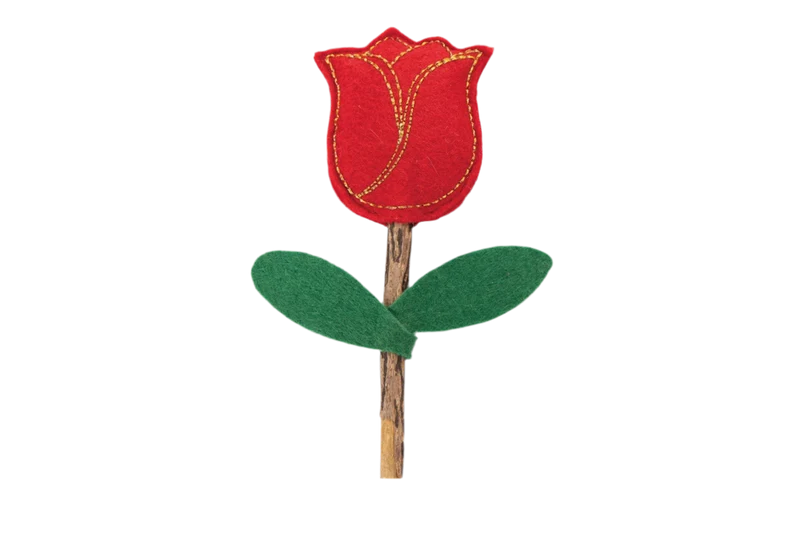 🌹 Rosa Matatabi con Catnip