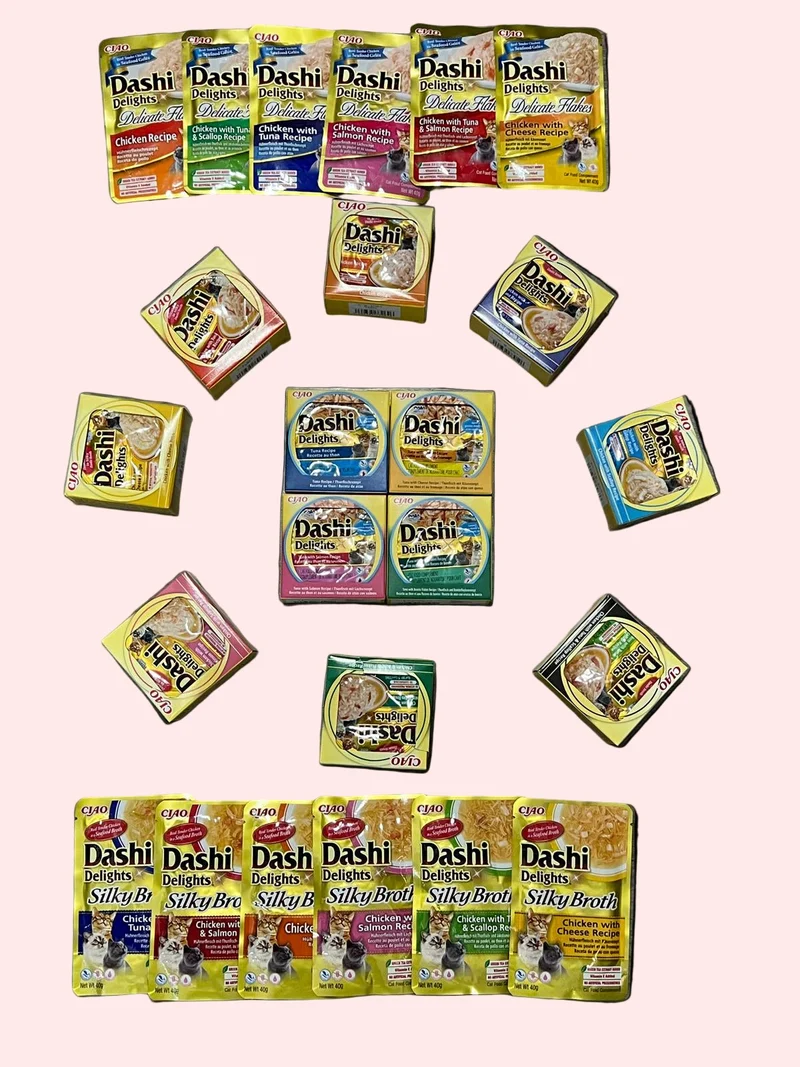 Inaba | Pack de Prueba Dashi – El buffet japonés definitivo para tu felino