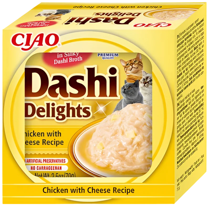 Inaba | Dashi Delights - Pollo con queso (6x70g)