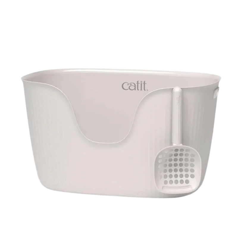 Catit | Arenero LOO -Catit LOO | Arenero para Gatos Ecológico con Pala para Gatos Ecológico con Pala