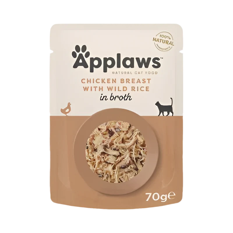 Applaws | Pollo con arroz (12x70g)