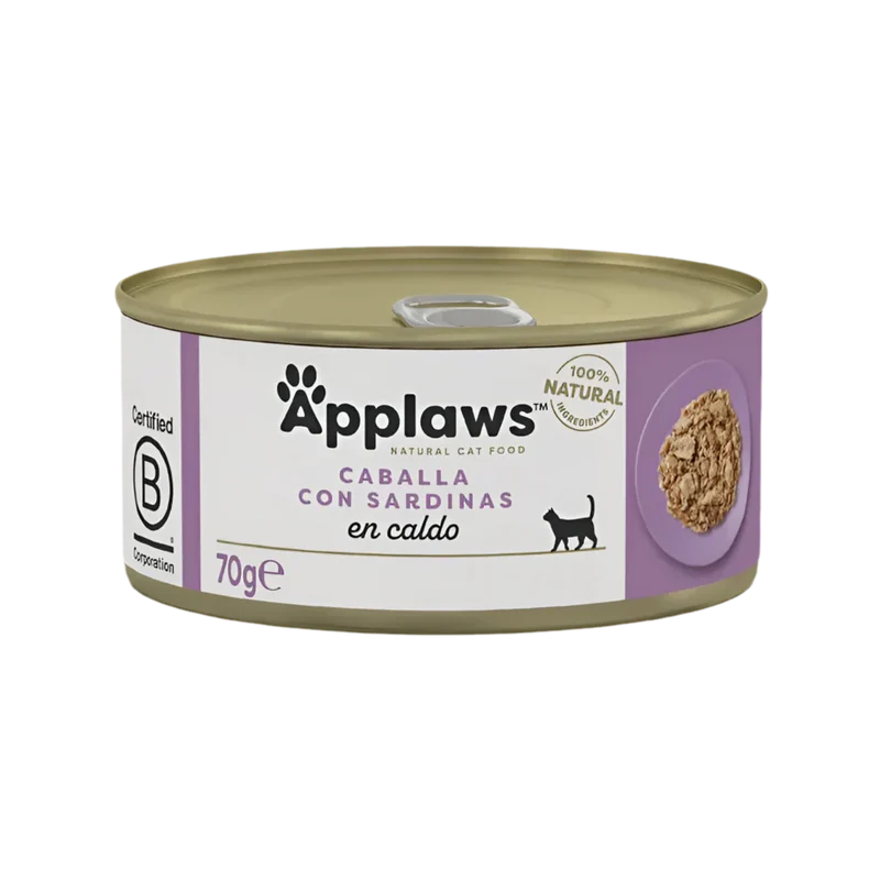 Applaws | Caballa con sardina (24x70g)