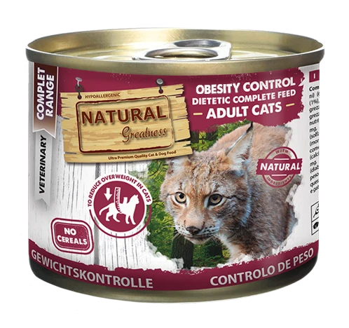 Natural Greatness | Obesity control para gatos (200g)
