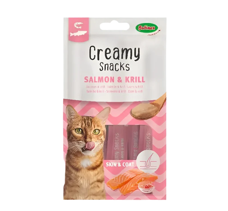Bubimex | Creamy Skin&Coat - Salmón y Krill (12 paquetes)