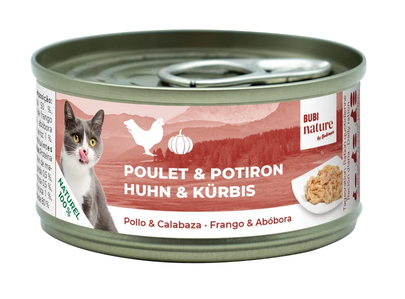 Bubi Nature | Pollo y calabaza (12x70g)