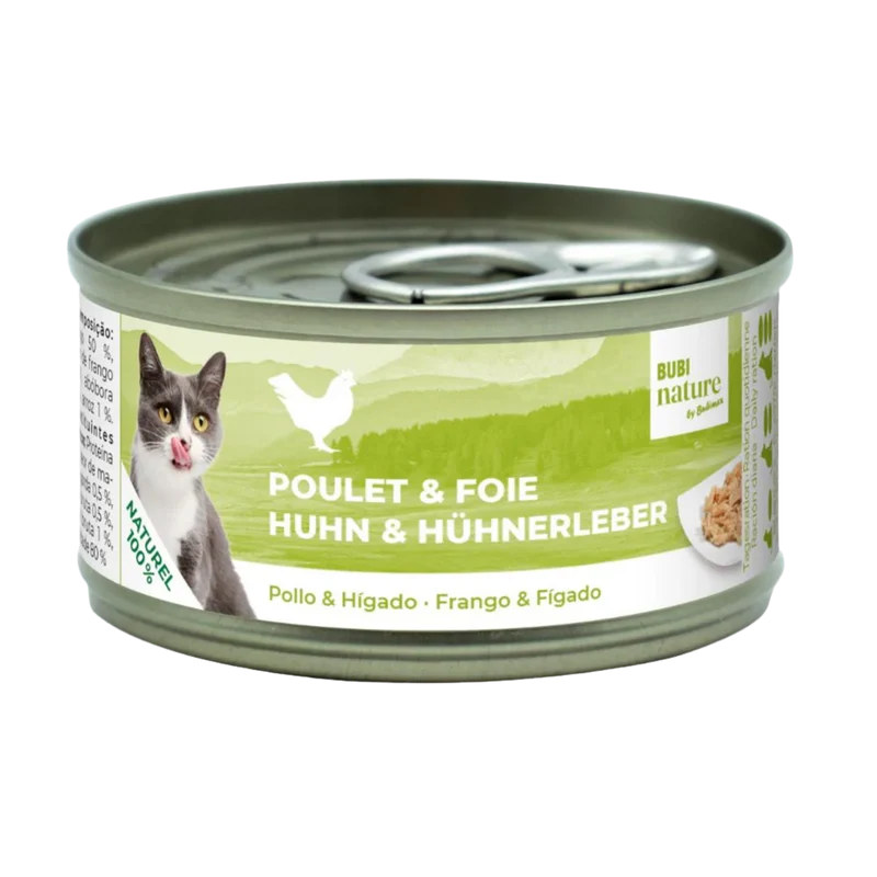 Bubi Nature | Pollo e hígado (12x70g)