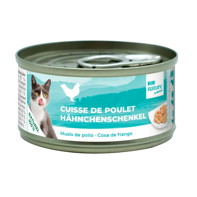 Bubi Nature | Muslo de pollo (12x70g)