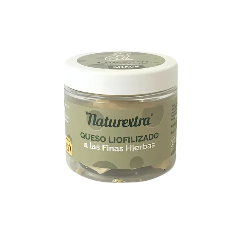 Naturextra | Snack Natural - Queso Liofilizado con Hierbas Provenzales 🌿🧀