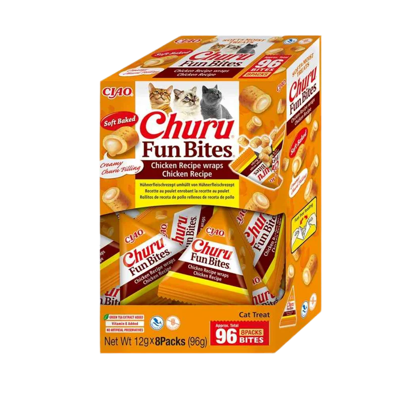 Inaba | Churu Fun Bites - Pollo (8x12g)