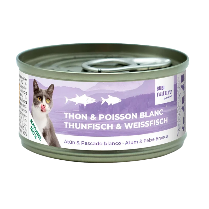 Bubi Nature | Atún con pescado blanco (12x70g)