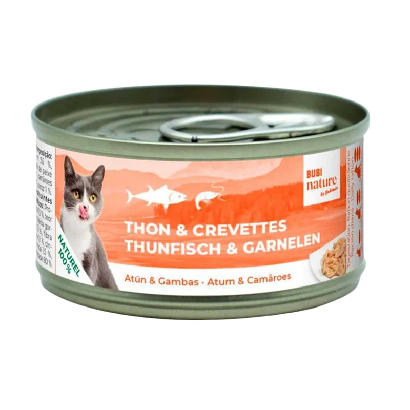 Bubi Nature | Atún con gambas (12x70g)
