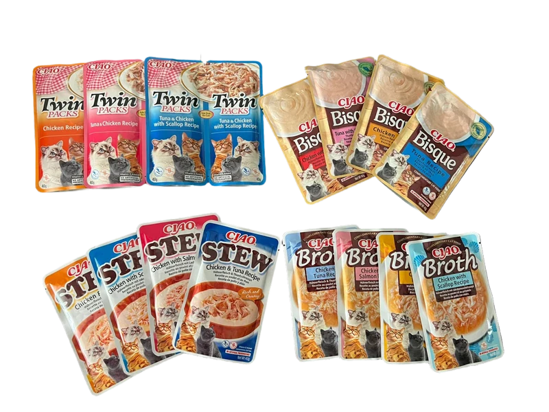 Inaba | Pack degustación comida húmeda complementaria