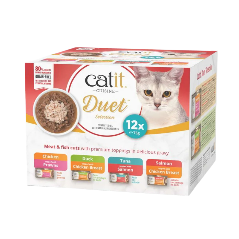 Catit | Cuisine Duet Pack (12x75g)
