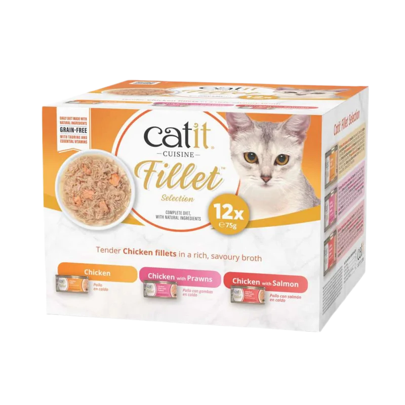 Catit | Cuisine Fillet Pack (12x75g)