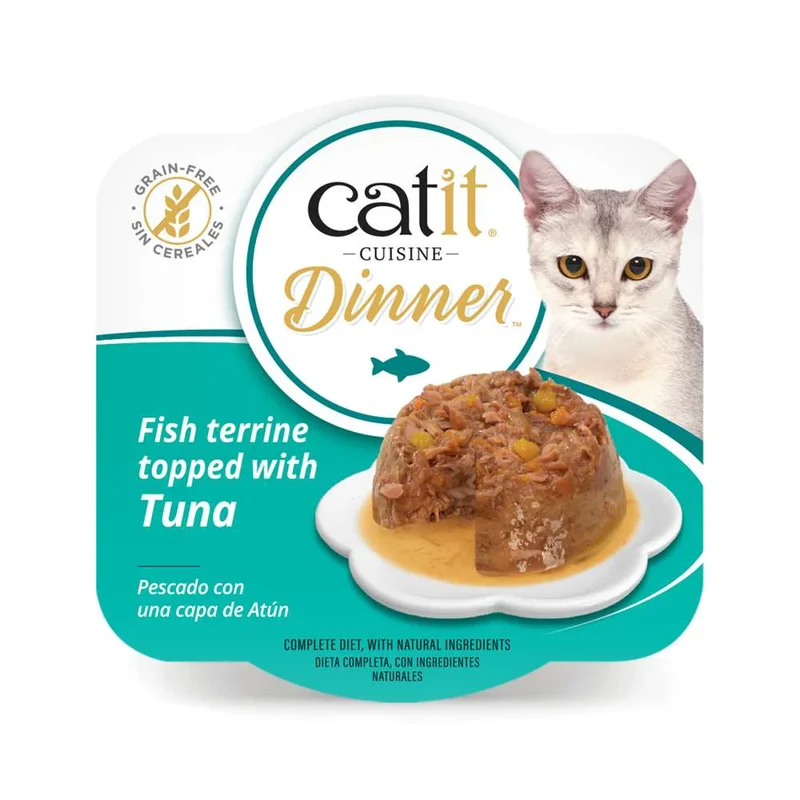 Catit | Cuisine Dinner – Pescado con capa de Atún (75g)