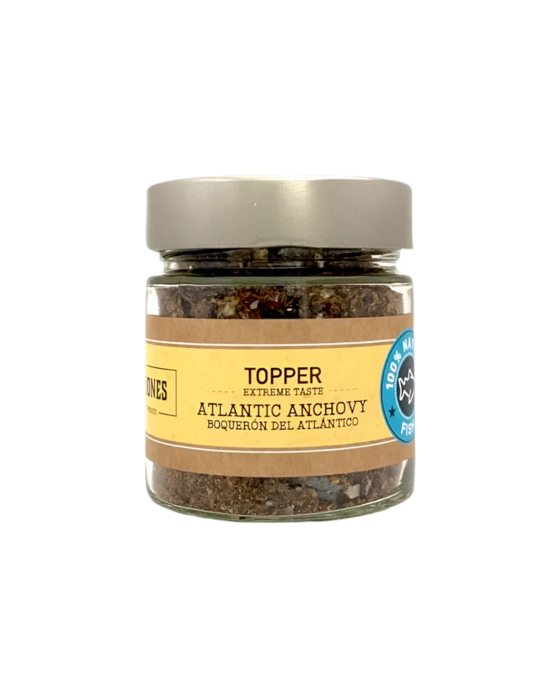 Mr. Bones | Topper de Boquerón del Atlántico para perros – Complemento natural