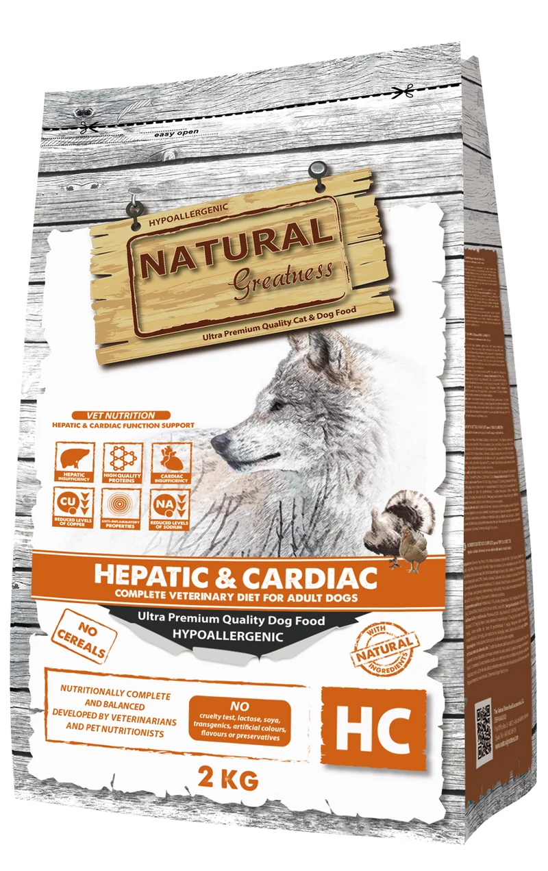 Natural Greatness | Hepatic & Cardiac para perros
