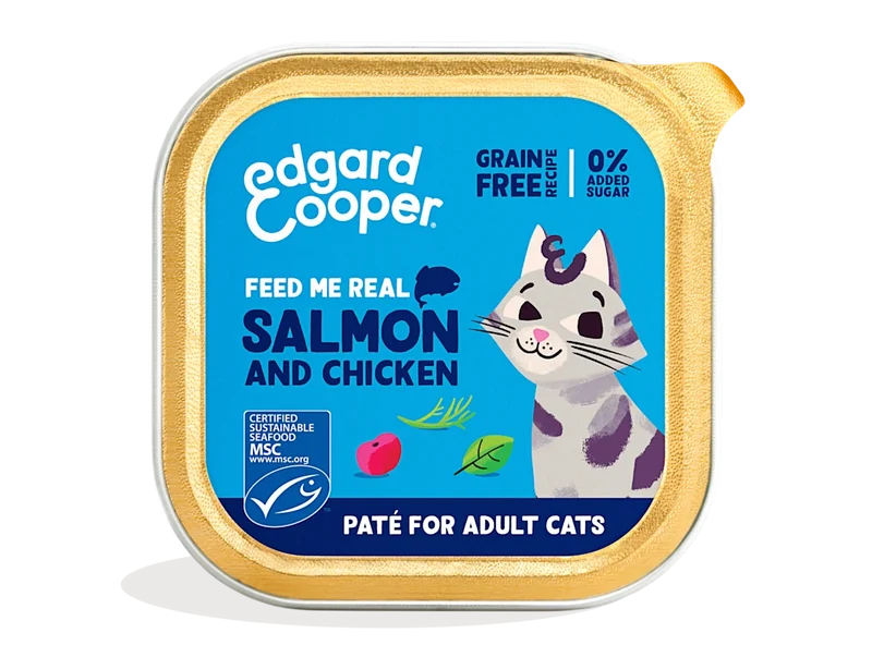 Edgard Cooper | Salmón Y Pollo con Arándanos y Albahaca (85g)