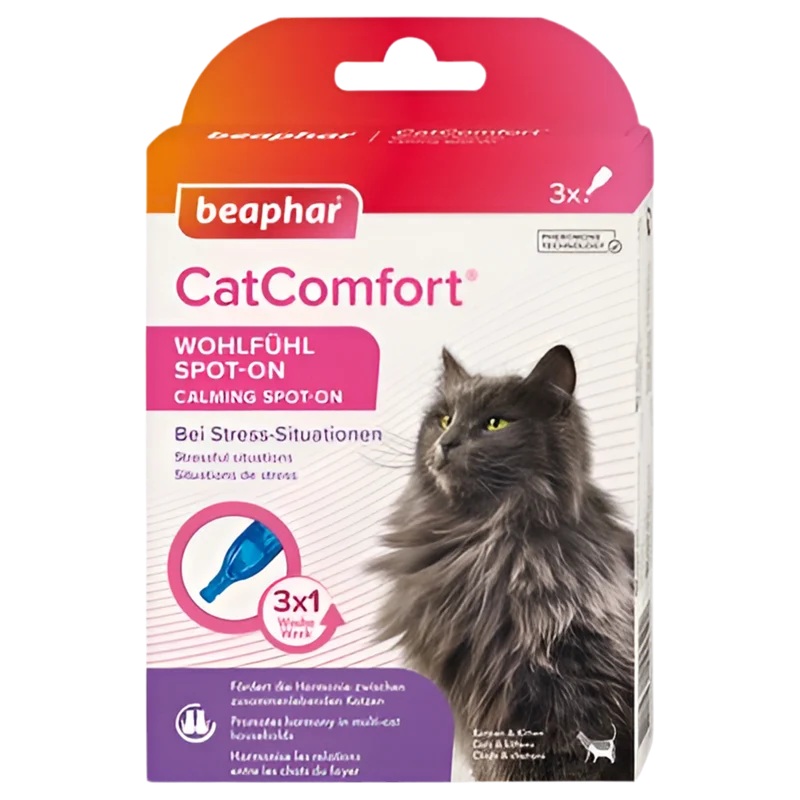 Beaphar | CatComfort Spot-On pipeta antiestrés para gatos