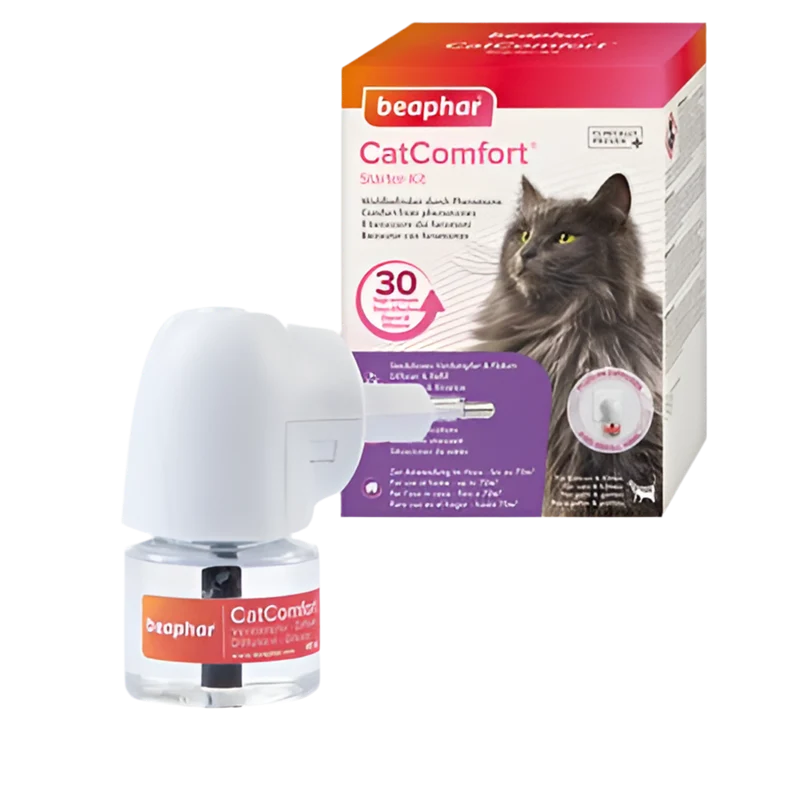 Beaphar | CatComfort® Enchufe + difusor antiestrés para gatos