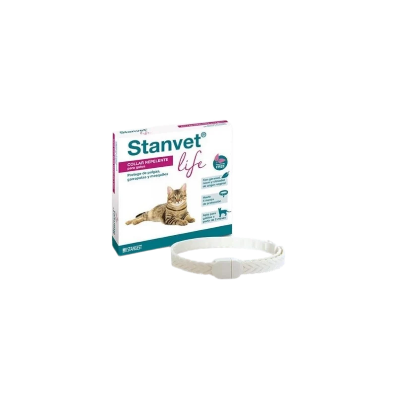Stangest | Collar Antiparasitos Stanvet Life Gatos