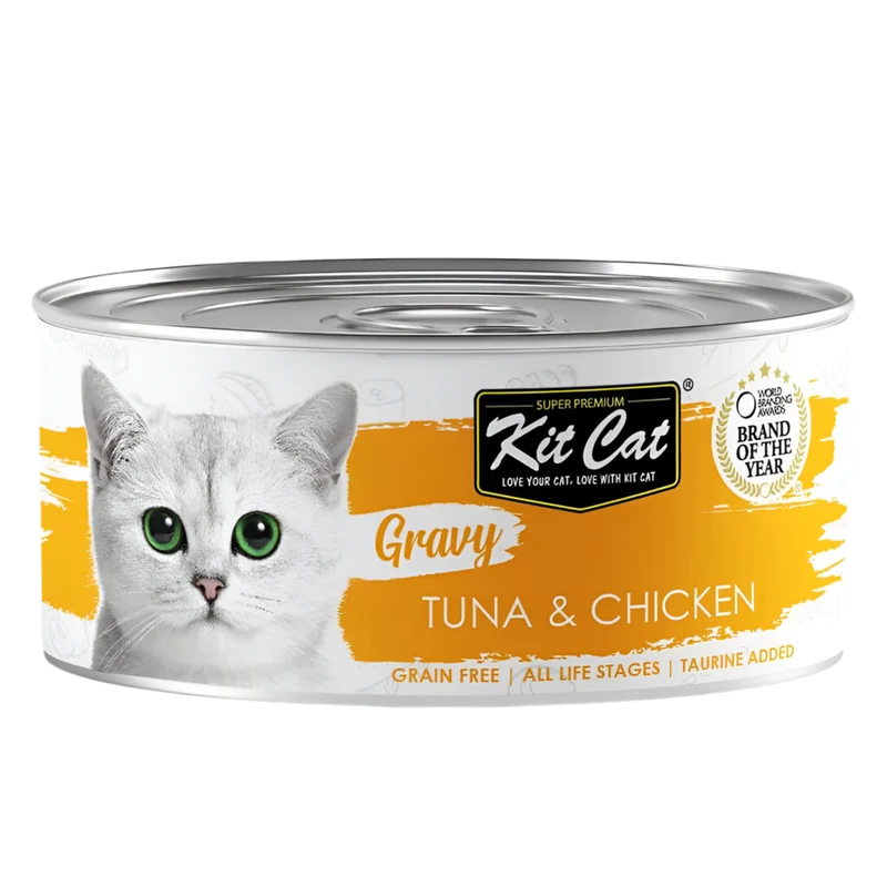 Kit Cat | Atún con pollo en salsa (70g)