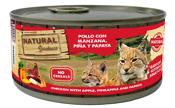 Natural Greatness | Pollo con manzana (185g)