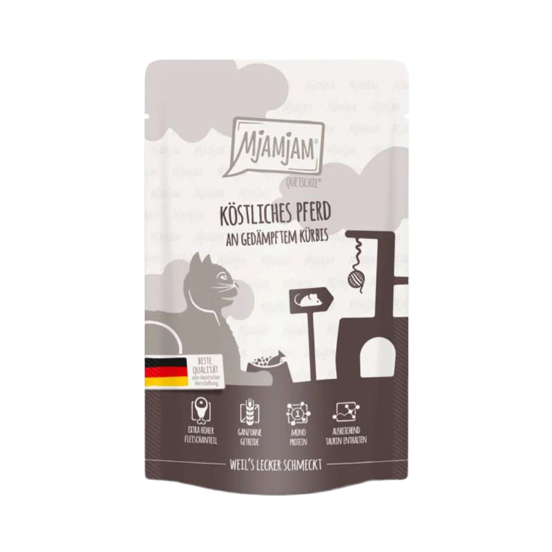 MjaMjam | Caballo con calabaza al vapor (125g)