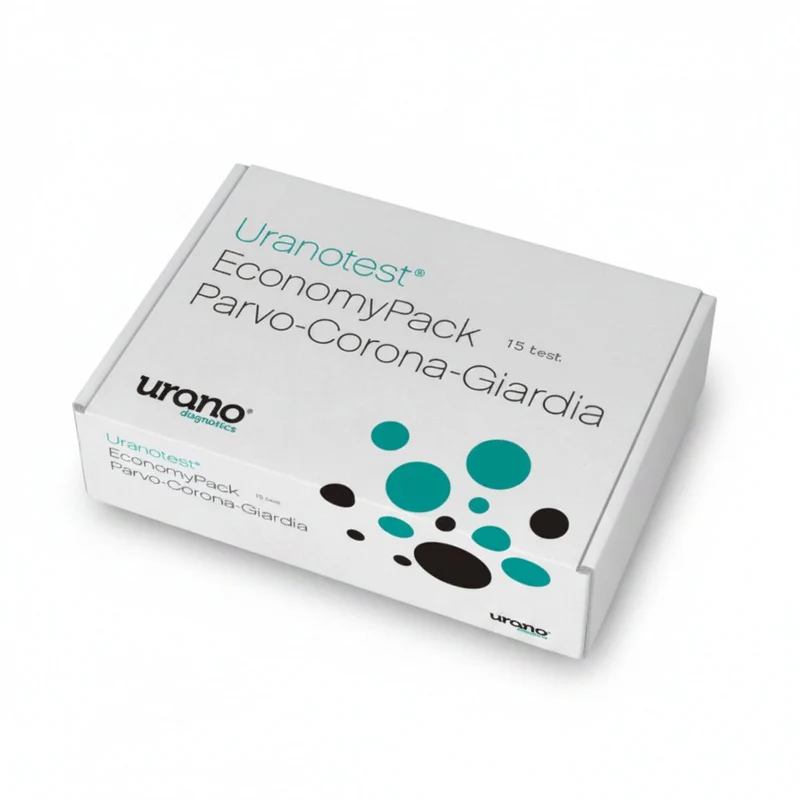 Urano Uranotest Economy Pack Parvo-Corona-Giardia 15 Test